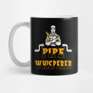 Plumber Whisperer for Plumber Dad Gift Mug